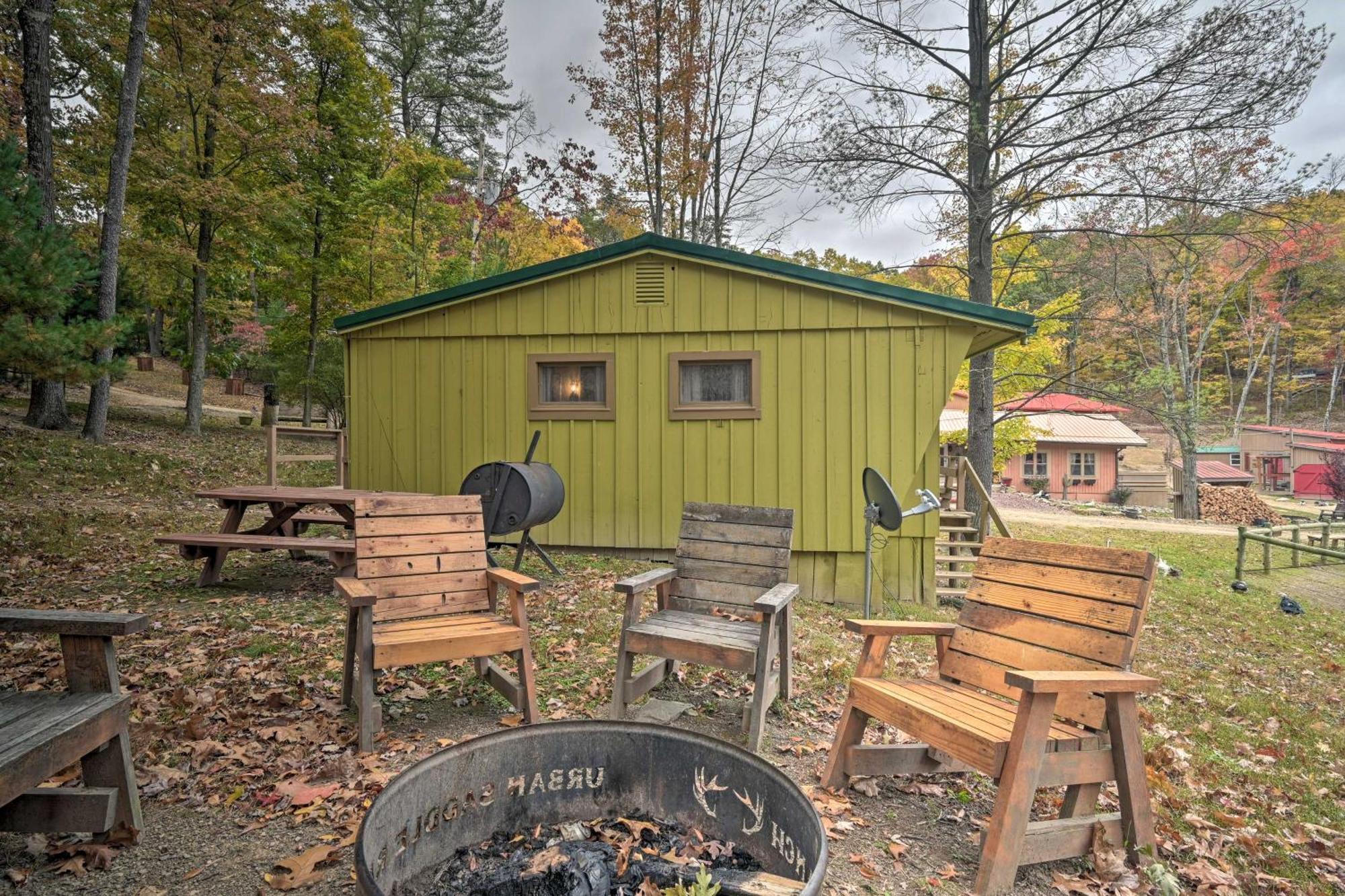 Lone Ranger Cabin With 50 Acres By Raystown Lake Huntingdon Eksteriør bilde